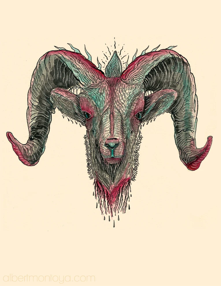 Mixed media illustration, 2013.