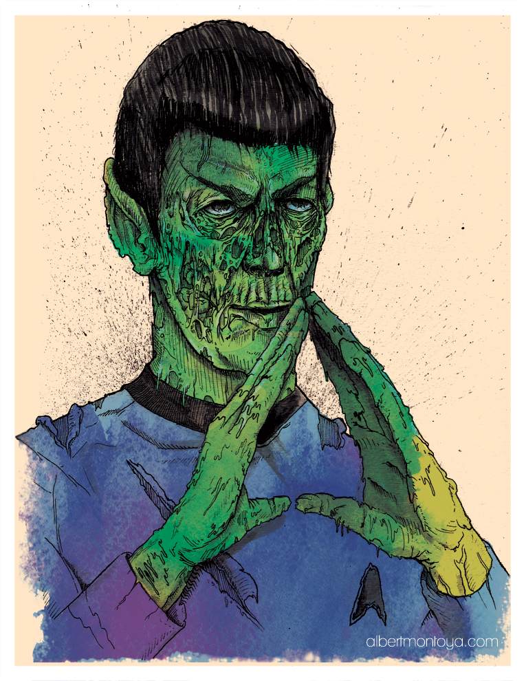 Mixed media illustration, 2013.