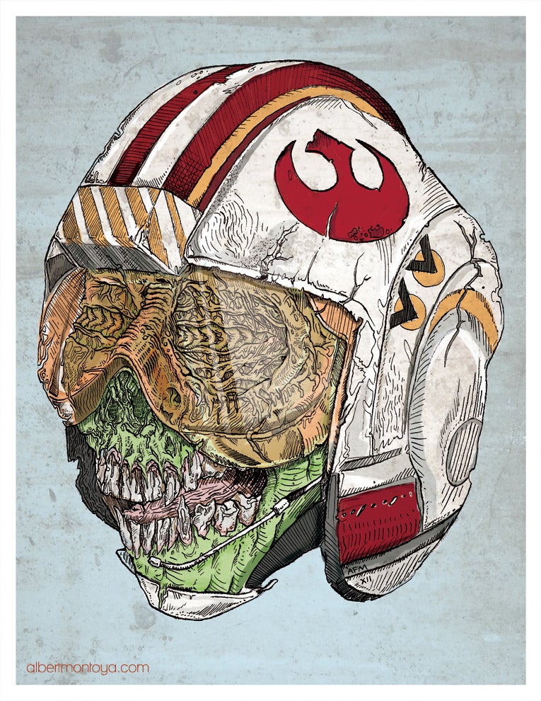 Mixed media. Prints available here.