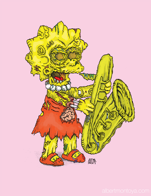 Zombie Lisa